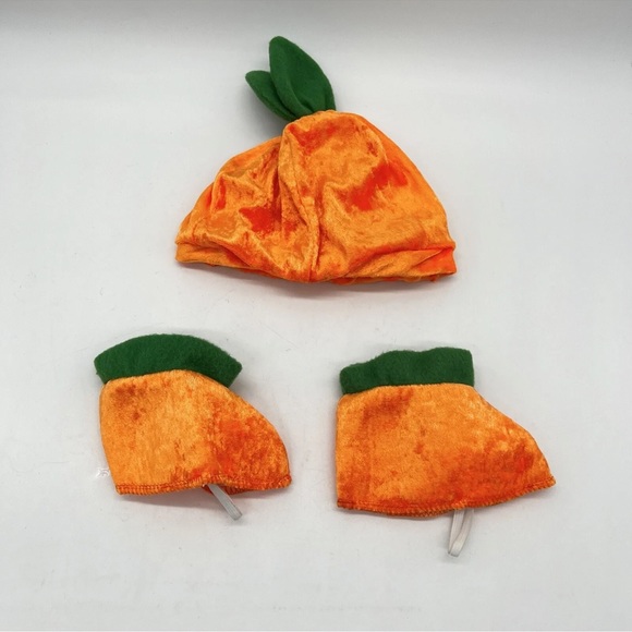 Spirit Halloween Lil Pumpkin Halloween Costume 4 pcs Set Size 3-12 Months - Picture 3 of 6